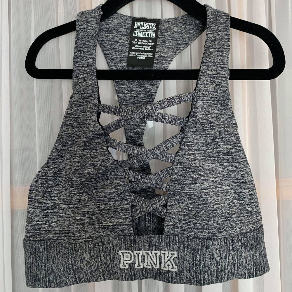 Victoria's Secret PINK Razorback Sports Bra